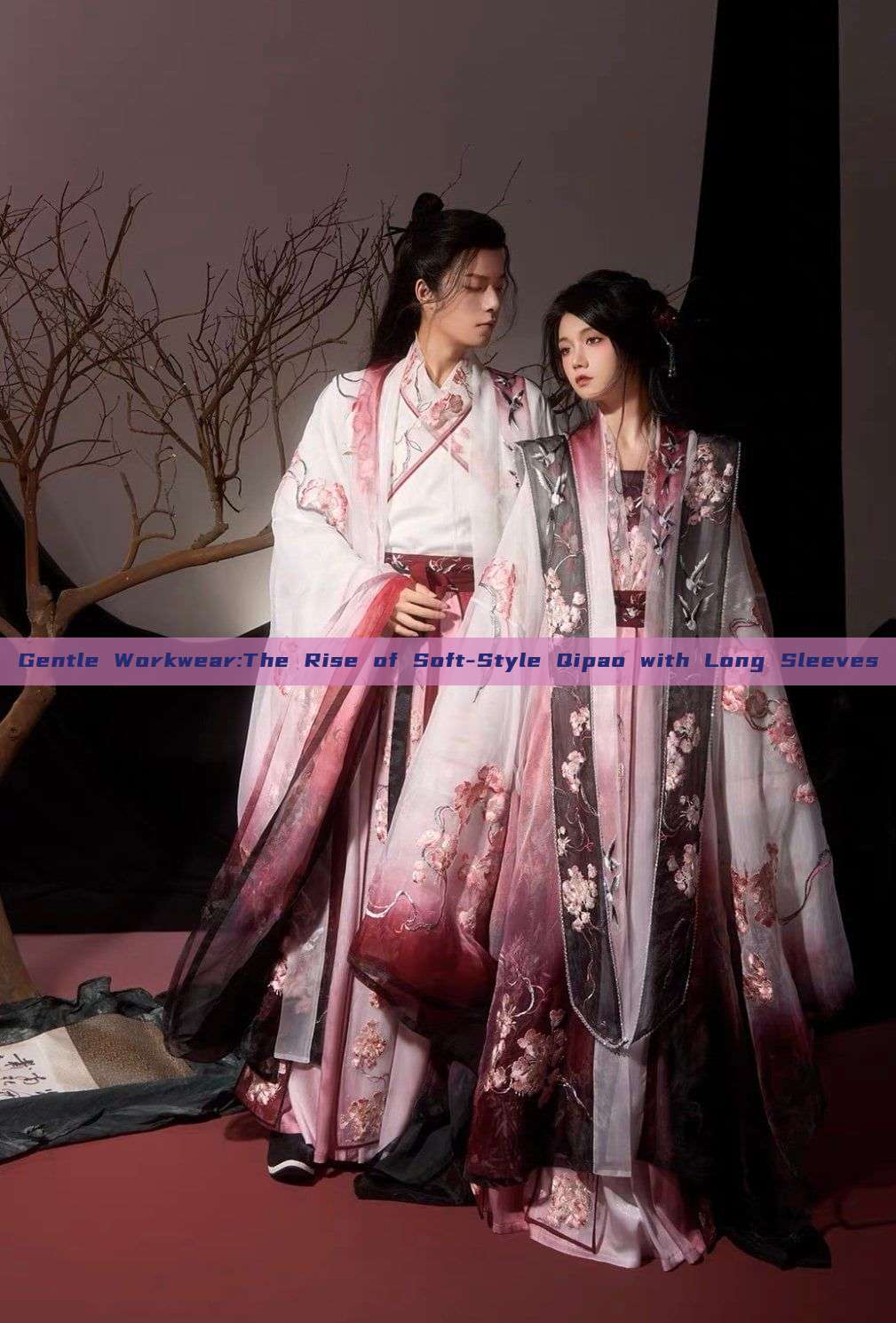 Gentle Workwear:The Rise of Soft-Style Qipao with Long Sleeves Gentle Workwear:The Rise of Soft-Style Qipao with Long Sleeves