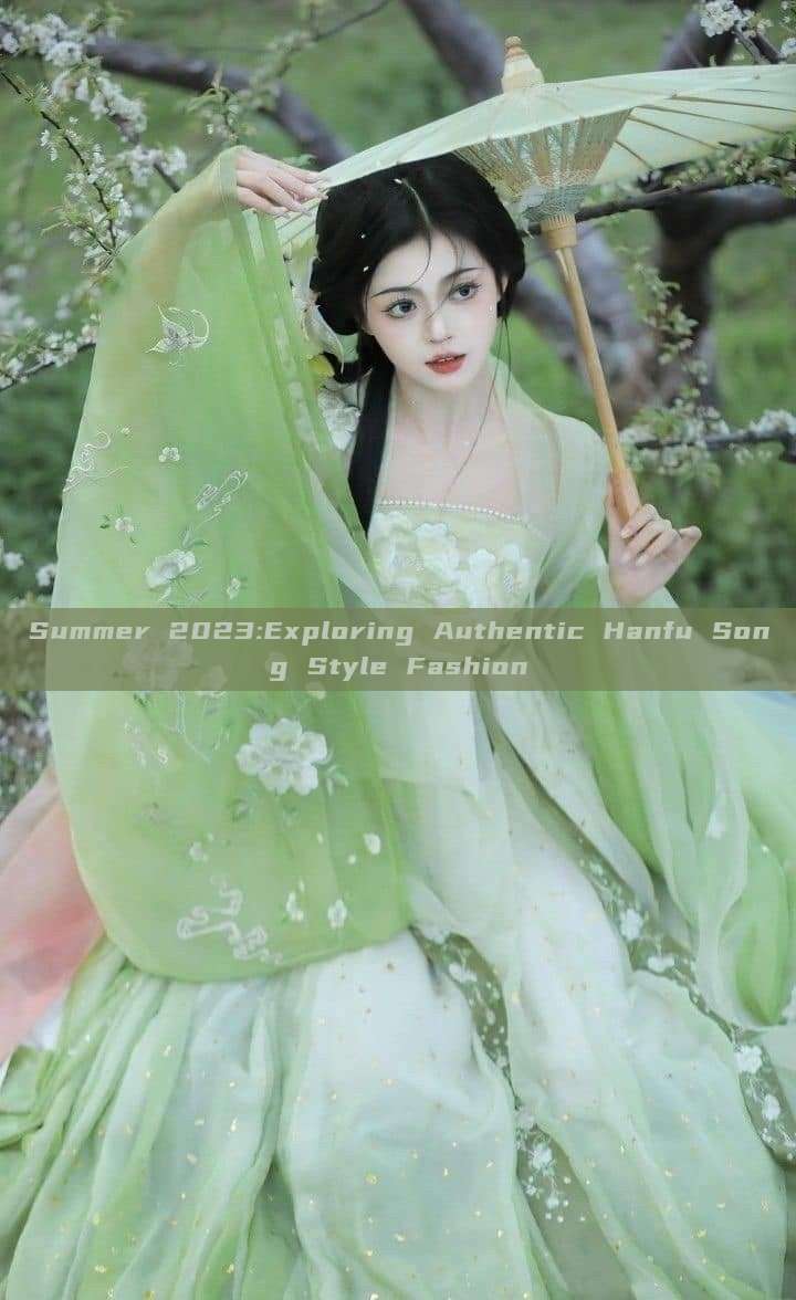 Summer 2023:Exploring Authentic Hanfu Song Style Fashion Summer 2023:Exploring Authentic Hanfu Song Style Fashion