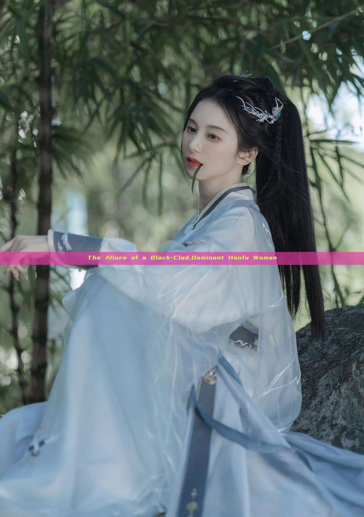 The Allure of a Black-Clad,Dominant Hanfu Woman The Allure of a Black-Clad,Dominant Hanfu Woman