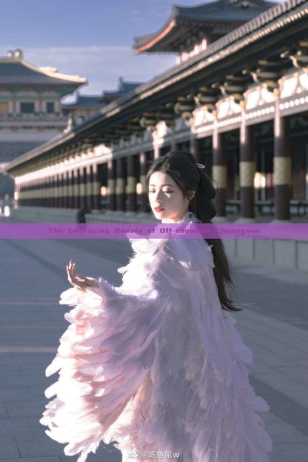 The Embracing Beauty of Off-shoulder Cheongsam The Embracing Beauty of Off-shoulder Cheongsam