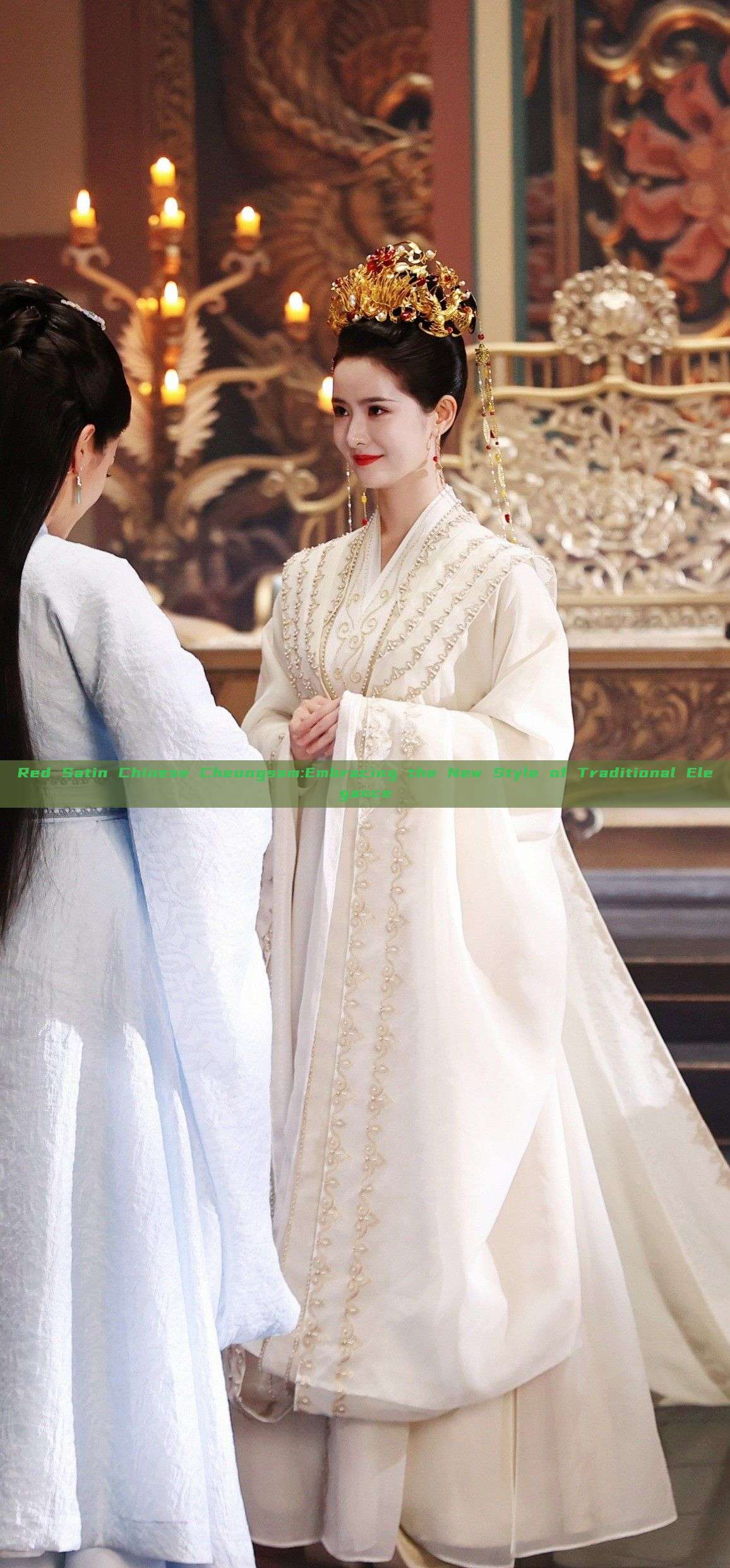Red Satin Chinese Cheongsam:Embracing the New Style of Traditional Elegance Red Satin Chinese Cheongsam:Embracing the New Style of Traditional Elegance