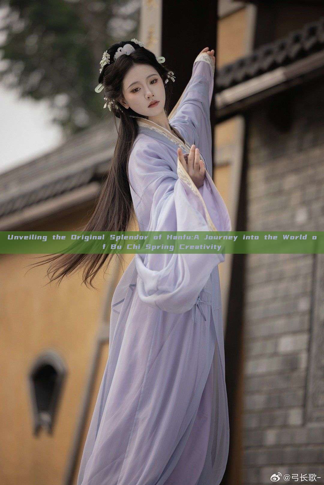 Unveiling the Original Splendor of Hanfu:A Journey into the World of Bu Chi Spring Creativity
