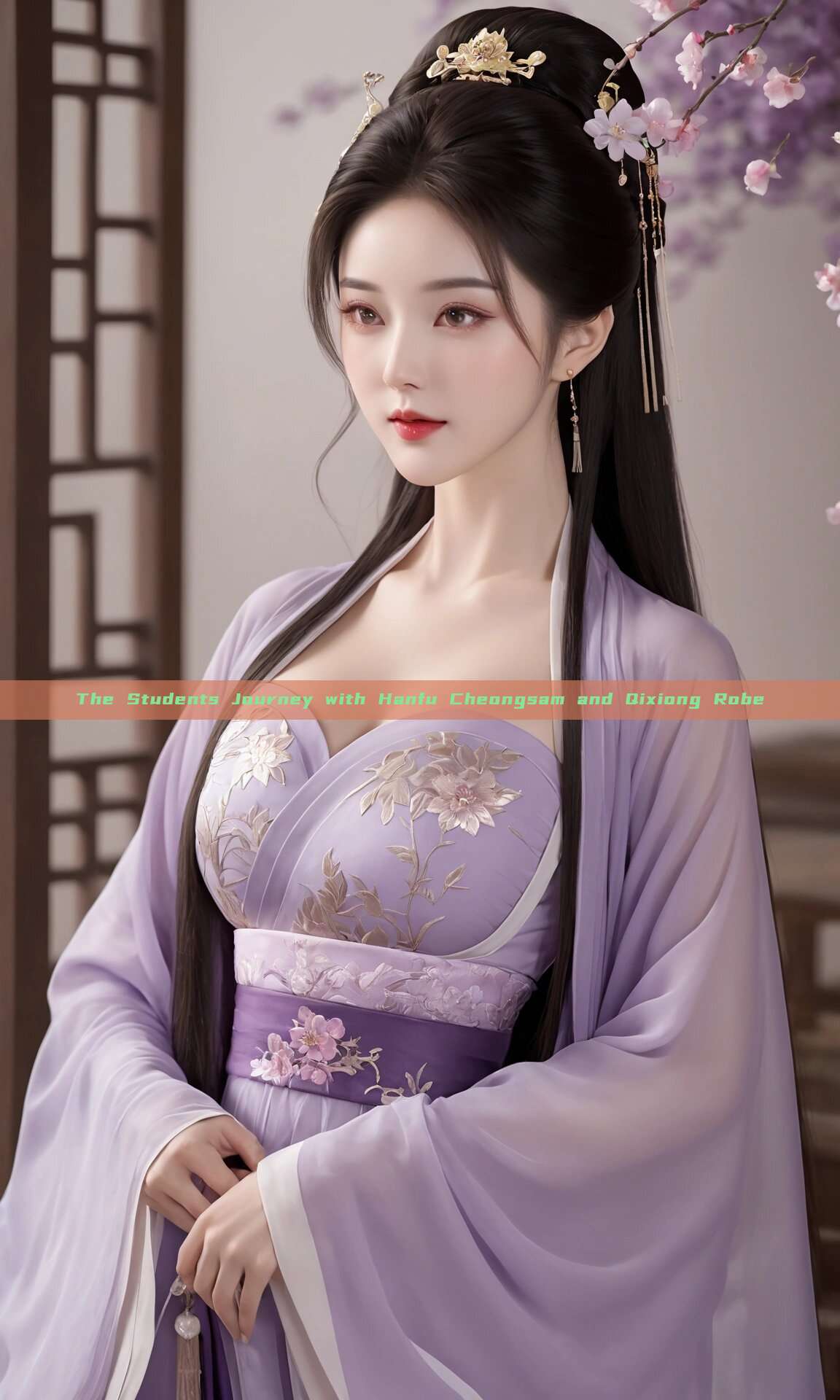 The Students Journey with Hanfu Cheongsam and Qixiong Robe The Students Journey with Hanfu Cheongsam and Qixiong Robe