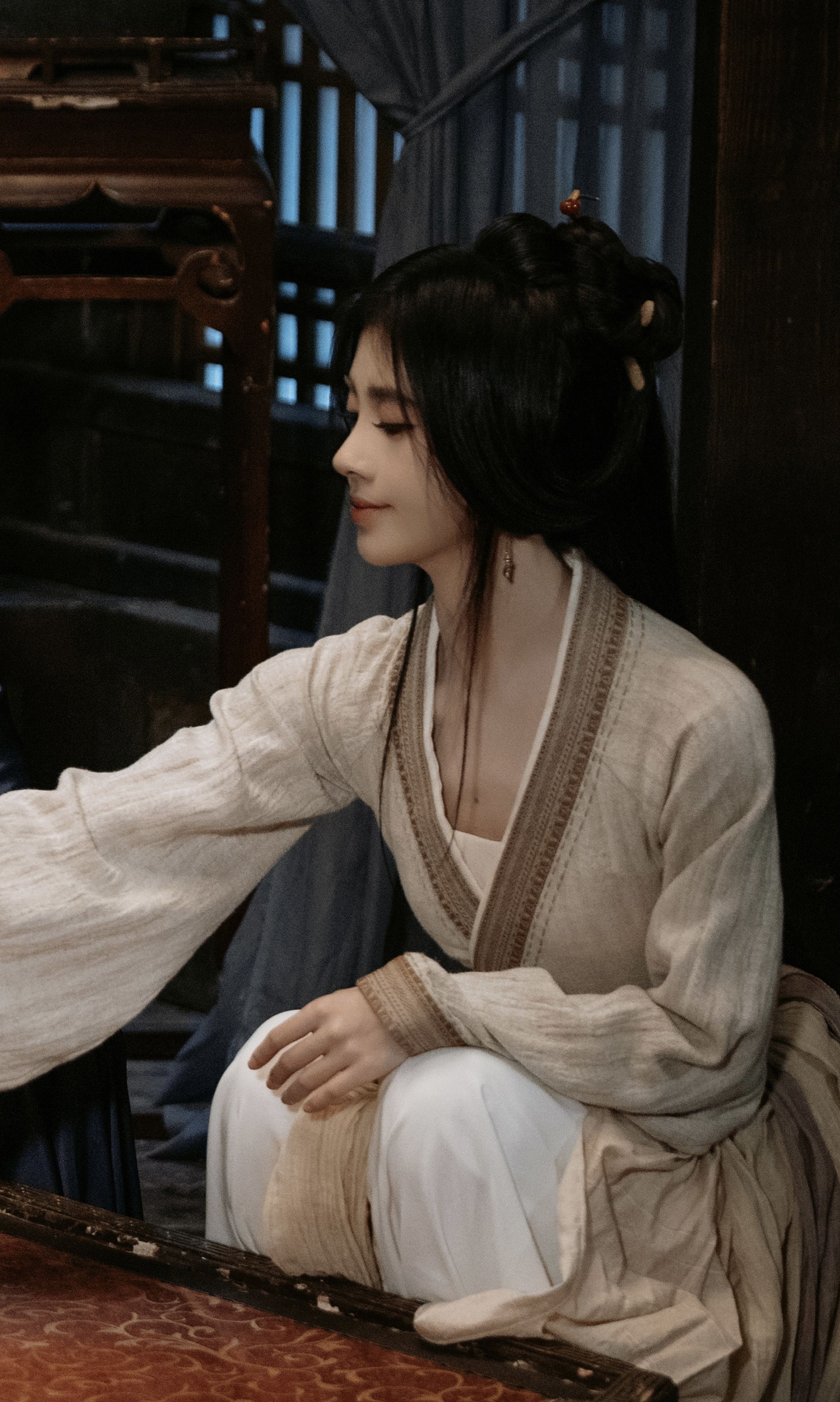 Qipao Elegance:The Dormant Rabbits Traditional Charm Qipao Elegance:The Dormant Rabbits Traditional Charm