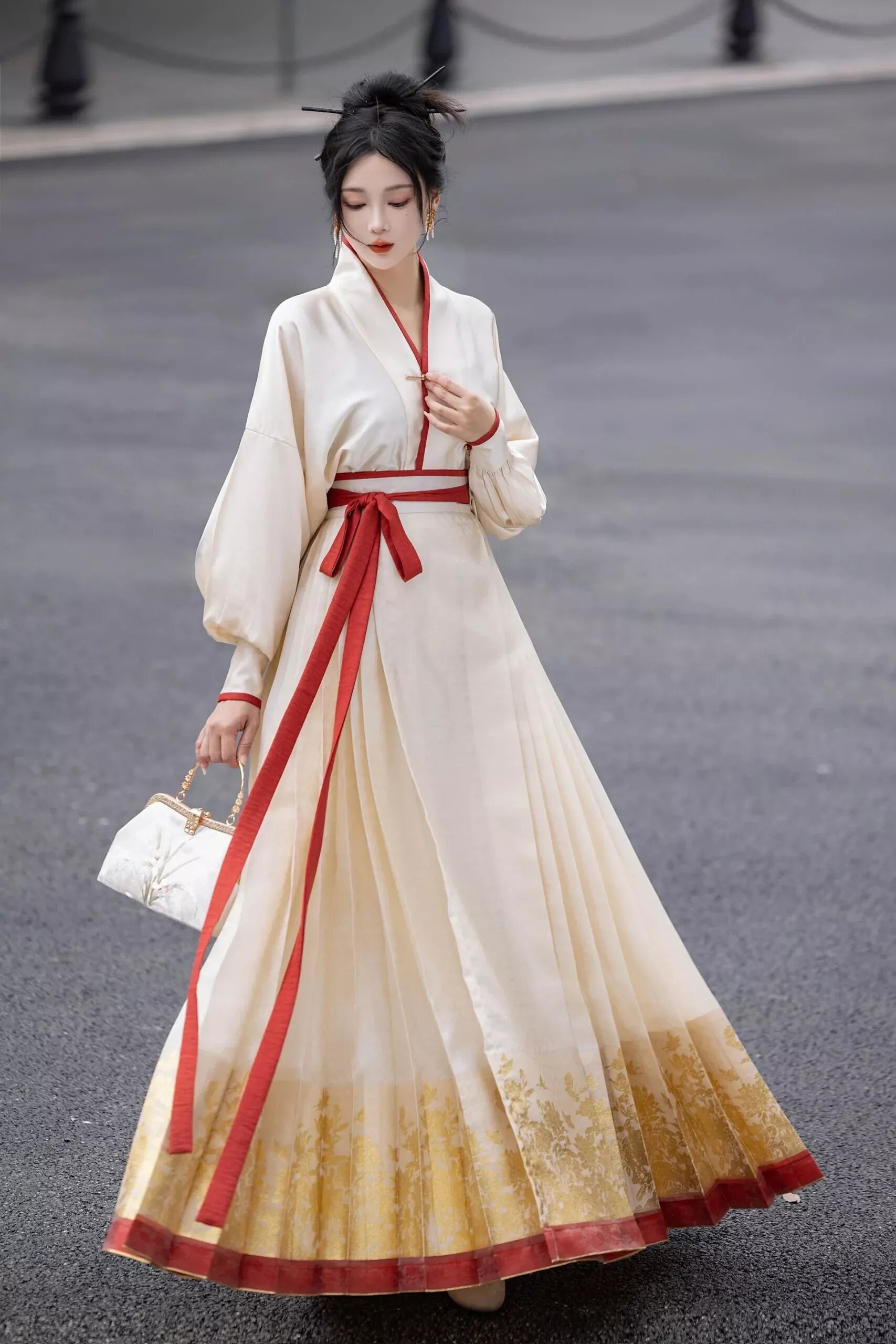 Childrens Hanfu Half-Skirt:A Blend of Tradition and Fashion Childrens Hanfu Half-Skirt:A Blend of Tradition and Fashion