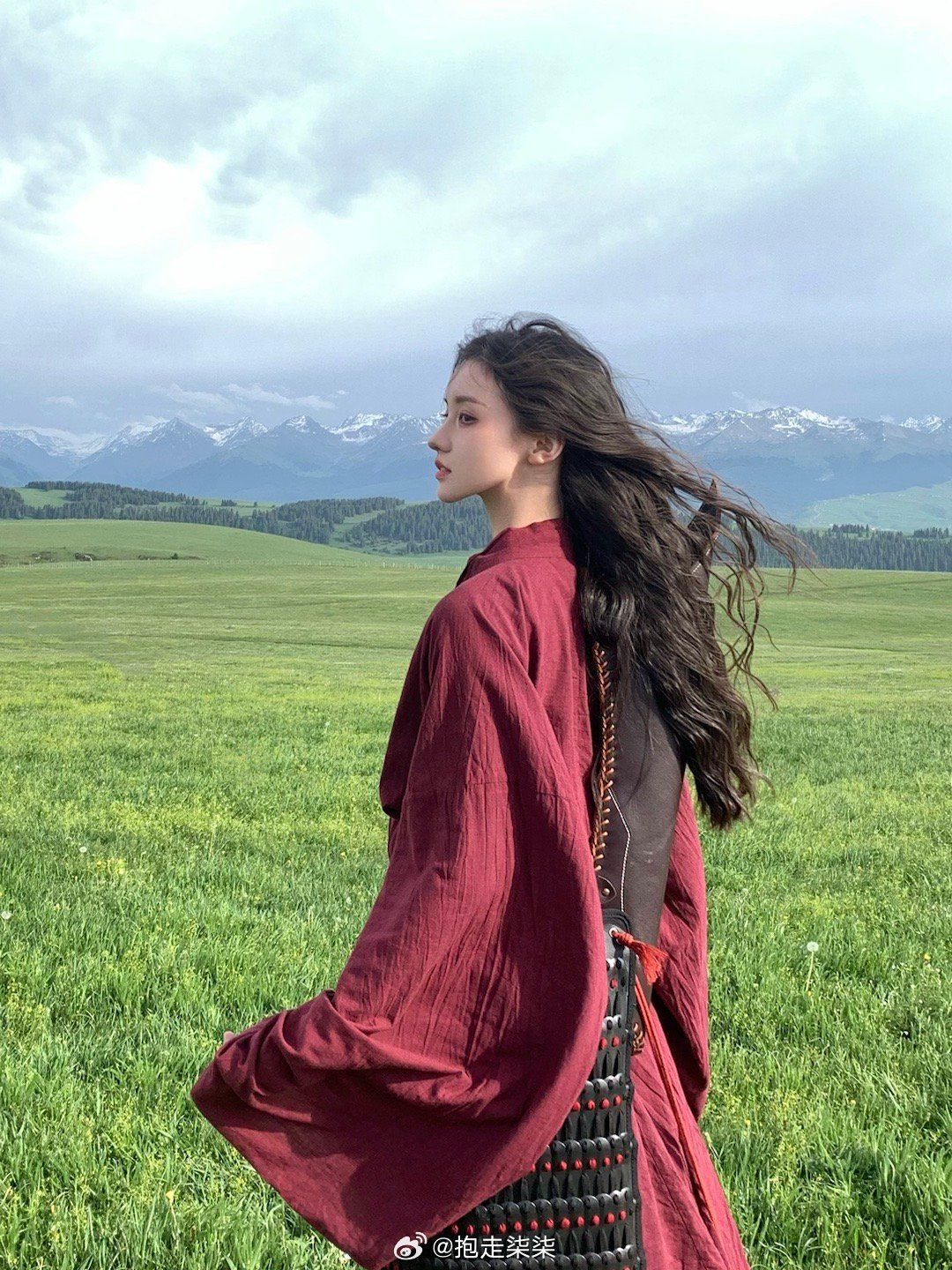 Winter Girl in Song Dynasty Hanfu Fashion Winter Girl in Song Dynasty Hanfu Fashion