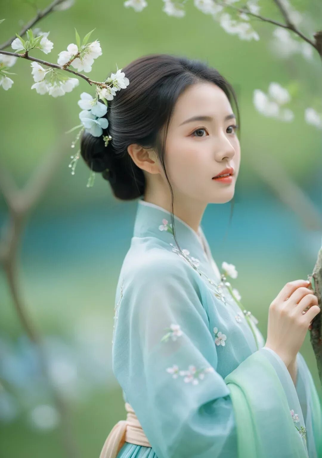 Winter Princess:The Enchanting Tale of a Girls Hanfu Dress and Her Journey Through the Seasons Winter Princess:The Enchanting Tale of a Girls Hanfu Dress and Her Journey Through the Seasons