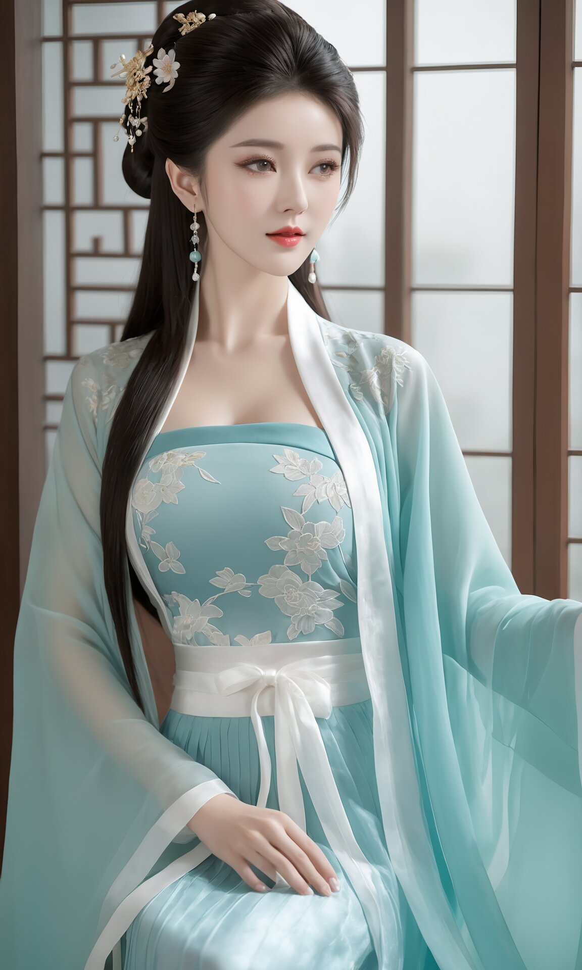 The Enchantment of Lace-Adorned Hanfu Skirts:A Journey into Traditional Chinese Elegance The Enchantment of Lace-Adorned Hanfu Skirts:A Journey into Traditional Chinese Elegance