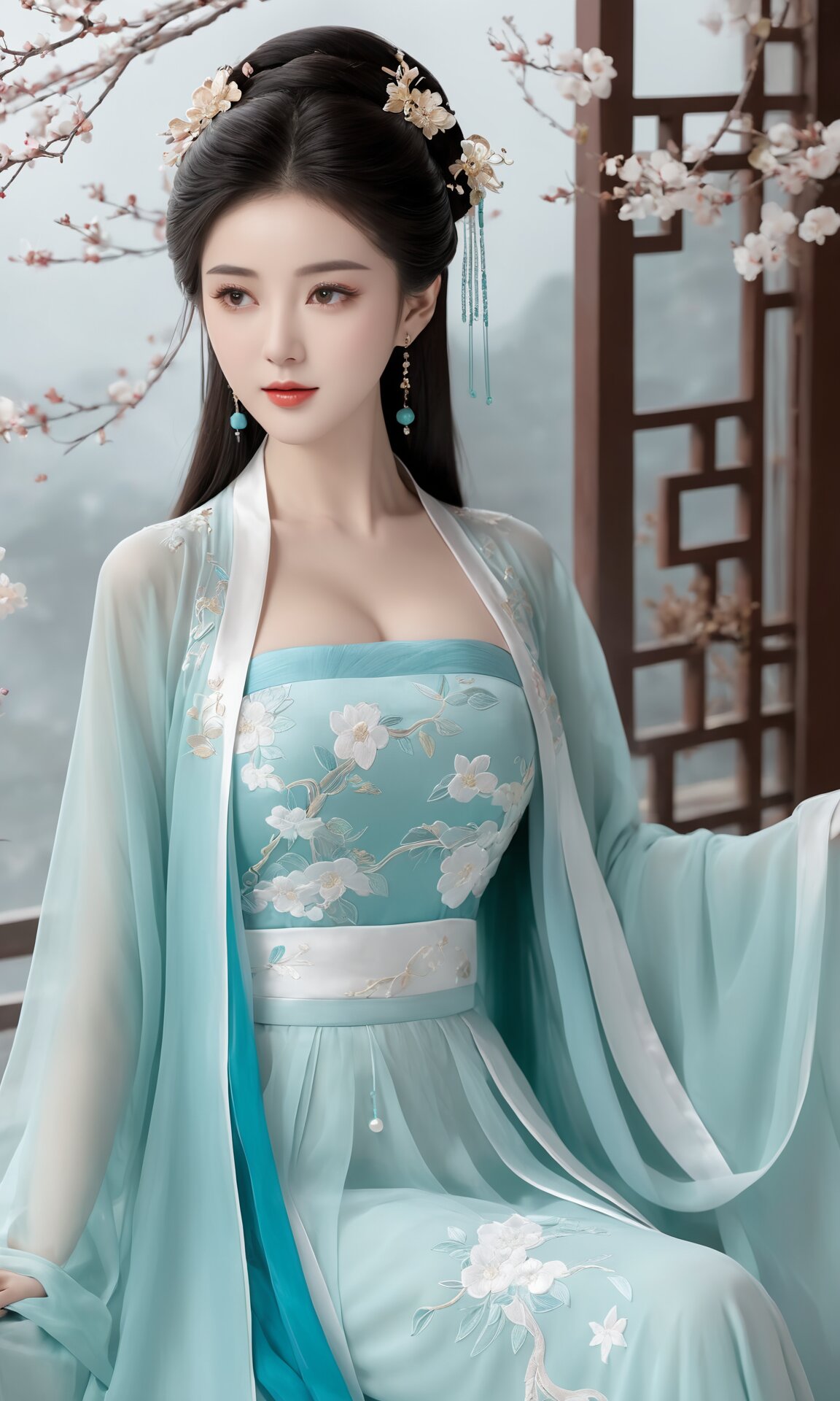 Premium Fish Tail Cheongsam:A Blend of Traditional Elegance and Modern Glamour Premium Fish Tail Cheongsam:A Blend of Traditional Elegance and Modern Glamour