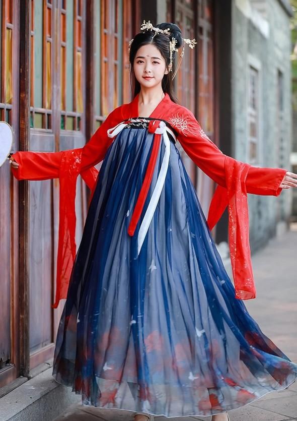 The Enchantment of Hanfu:Vibrant Red,a Symbol of Immortality and Grandeur The Enchantment of Hanfu:Vibrant Red,a Symbol of Immortality and Grandeur