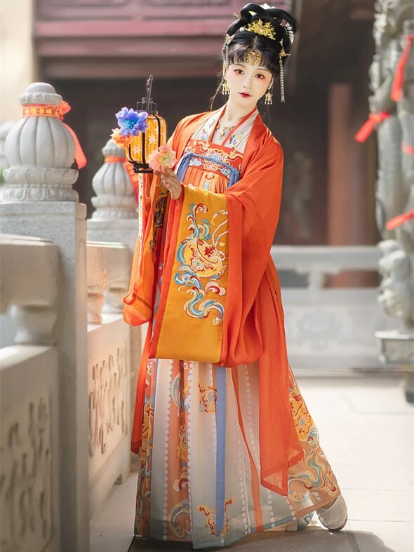 Childrens Traditional Hanfu Fashion:The Cultural Significance of Horseface Style in Ming Dynasty Childrens Traditional Hanfu Fashion:The Cultural Significance of Horseface Style in Ming Dynasty