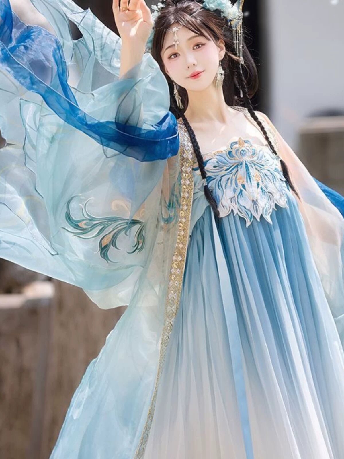 The Little Girl in a Cheongsam at Age Six