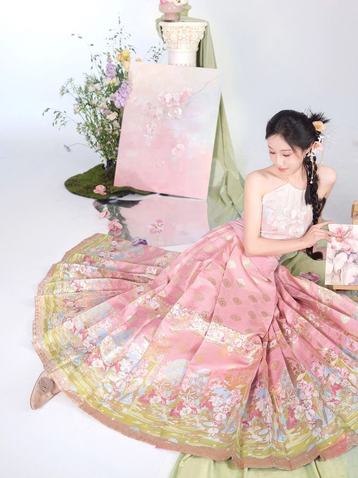 The Splendor of Soft Tobacco-Colored Ruan Yanluo Hanfu:A Journey into Traditional Chinese Clothing The Splendor of Soft Tobacco-Colored Ruan Yanluo Hanfu:A Journey into Traditional Chinese Clothing