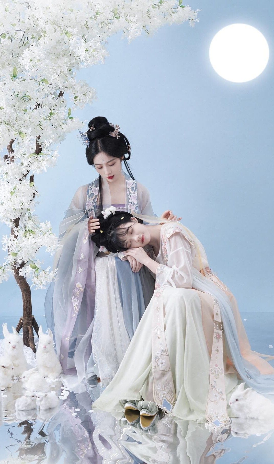Authentic Summer Hanfu Costumes of Song Dynasty Style