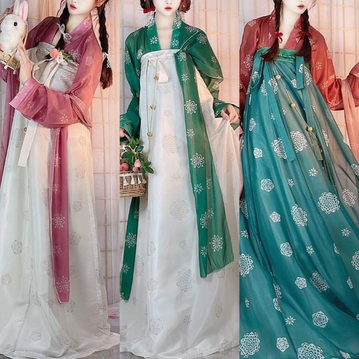 Ancient Charm of Hanfu Girl:A Glimpse into the Traditional Beauty of Chinese Ethnic Dress