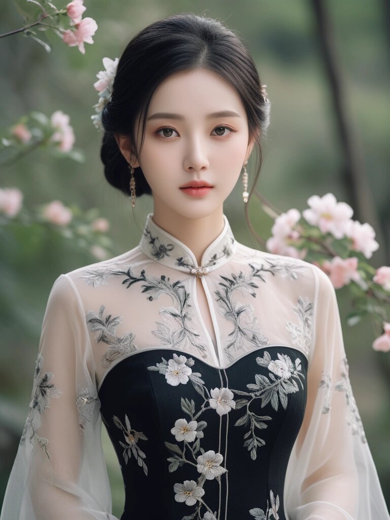 Traditional Chinese-Style毛衣 and Horseface Skirt in Plus Sizes:A Fashion Fusion Traditional Chinese-Style毛衣 and Horseface Skirt in Plus Sizes:A Fashion Fusion