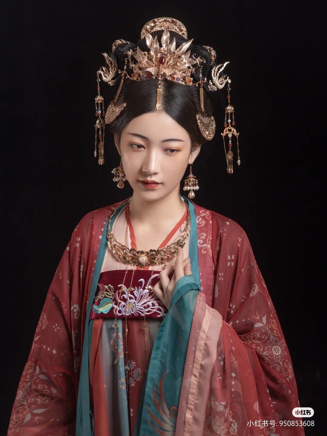Childrens Traditional Hanfu Two-Piece Suit for Girls Childrens Traditional Hanfu Two-Piece Suit for Girls