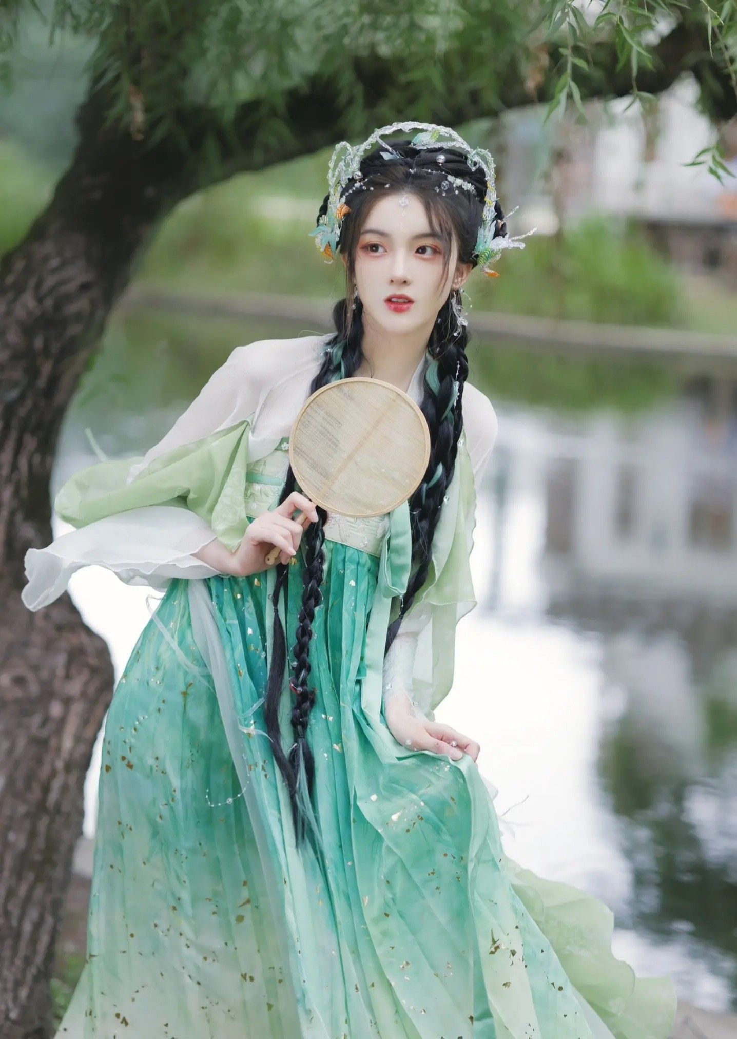 亲子汉服母女中国风 亲子汉服母女中国风