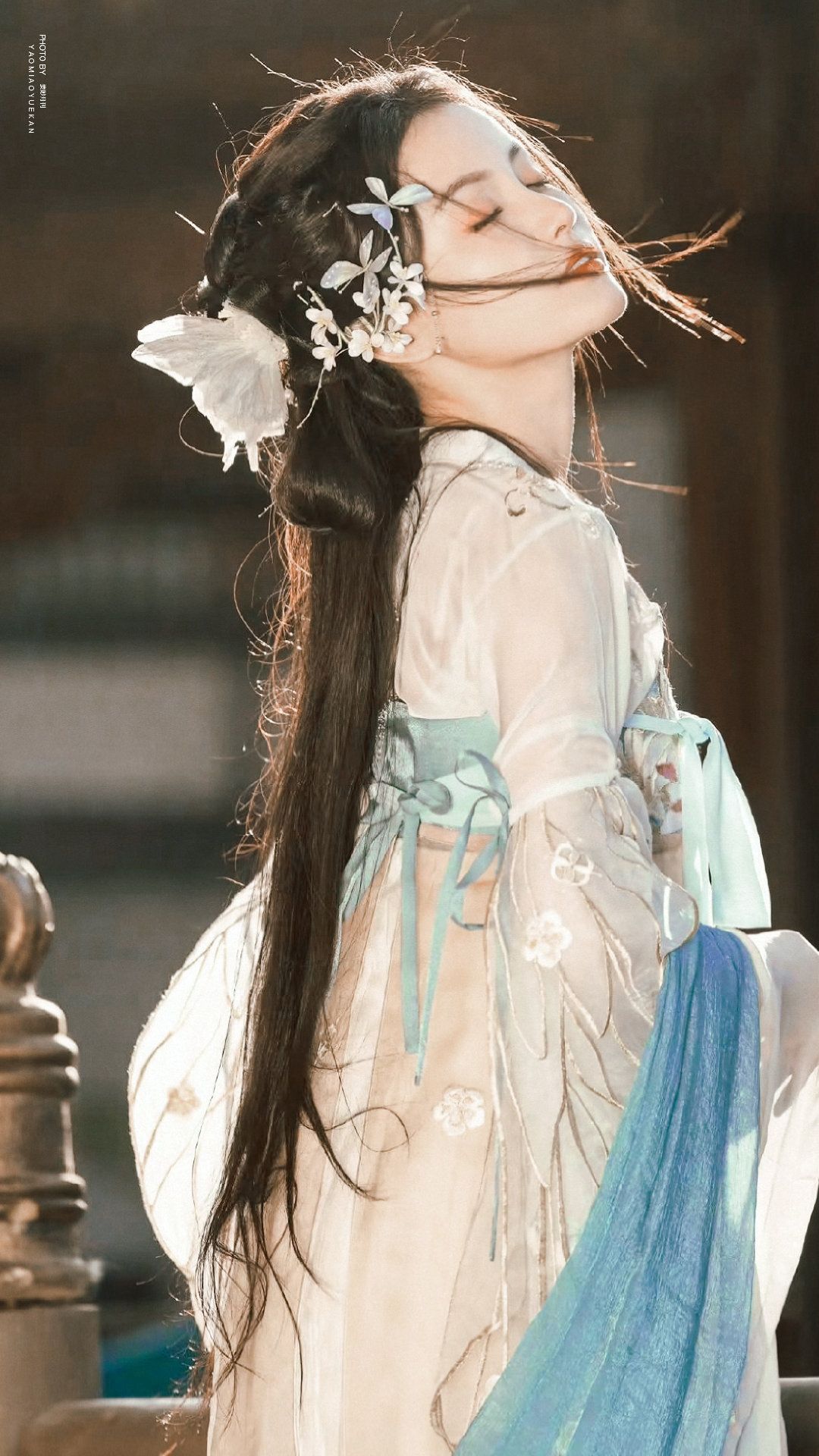 Elegant Girls Hanfu Hair Accessories:The Enchanting Ribbon of Traditional Chinese Beauty Elegant Girls Hanfu Hair Accessories:The Enchanting Ribbon of Traditional Chinese Beauty