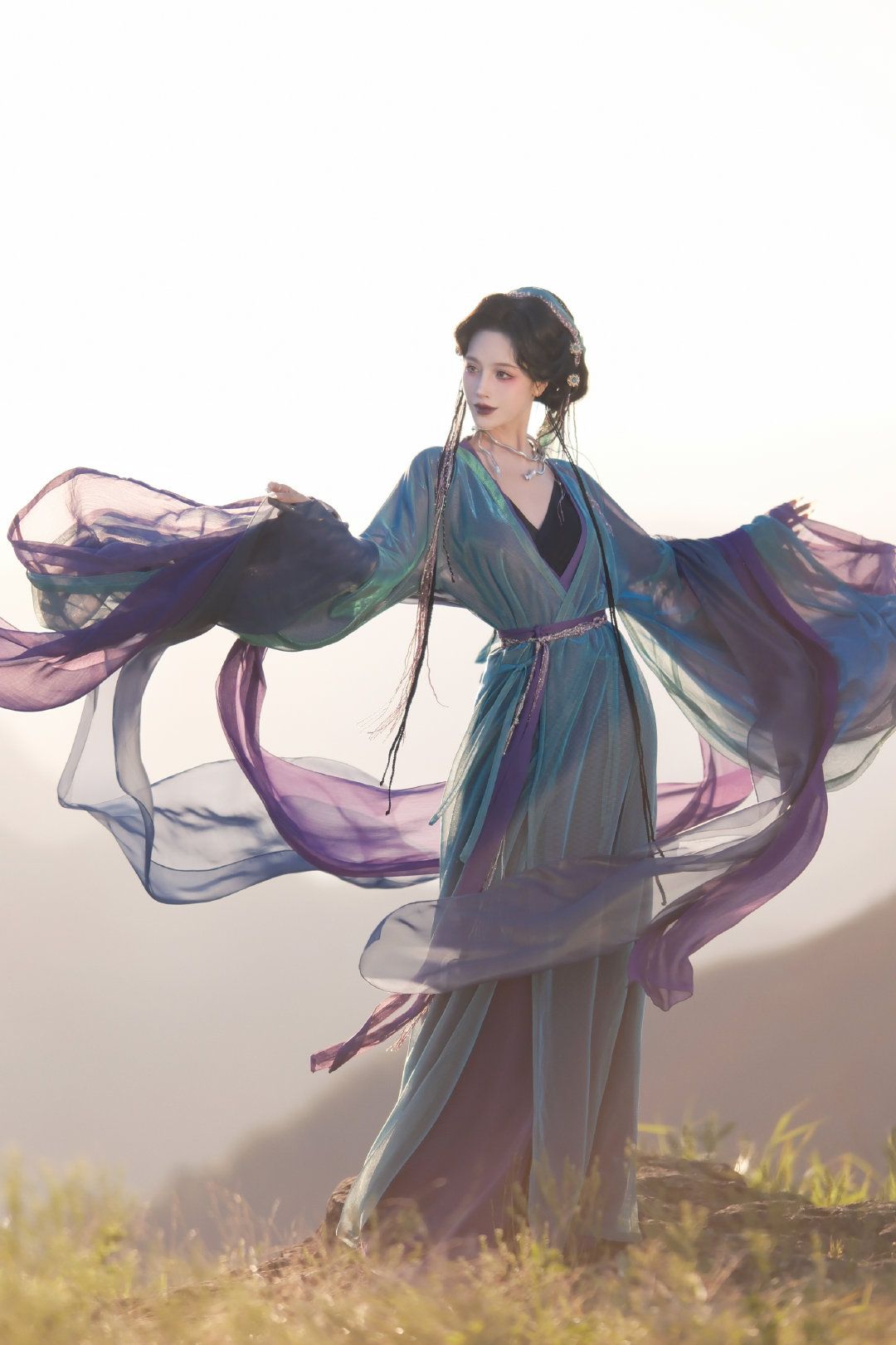Traditional Charm of Tang Suit Short-Sleeve Set Traditional Charm of Tang Suit Short-Sleeve Set