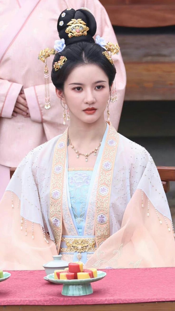 Hanfu Girl Child Two-Piece Set:A Glimpse into Traditional Elegance Hanfu Girl Child Two-Piece Set:A Glimpse into Traditional Elegance