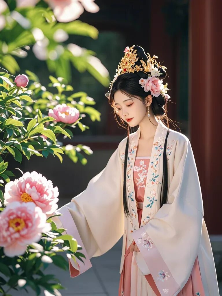 Traditional Chinese Tang-Style Womens Blouse for Summer Traditional Chinese Tang-Style Womens Blouse for Summer