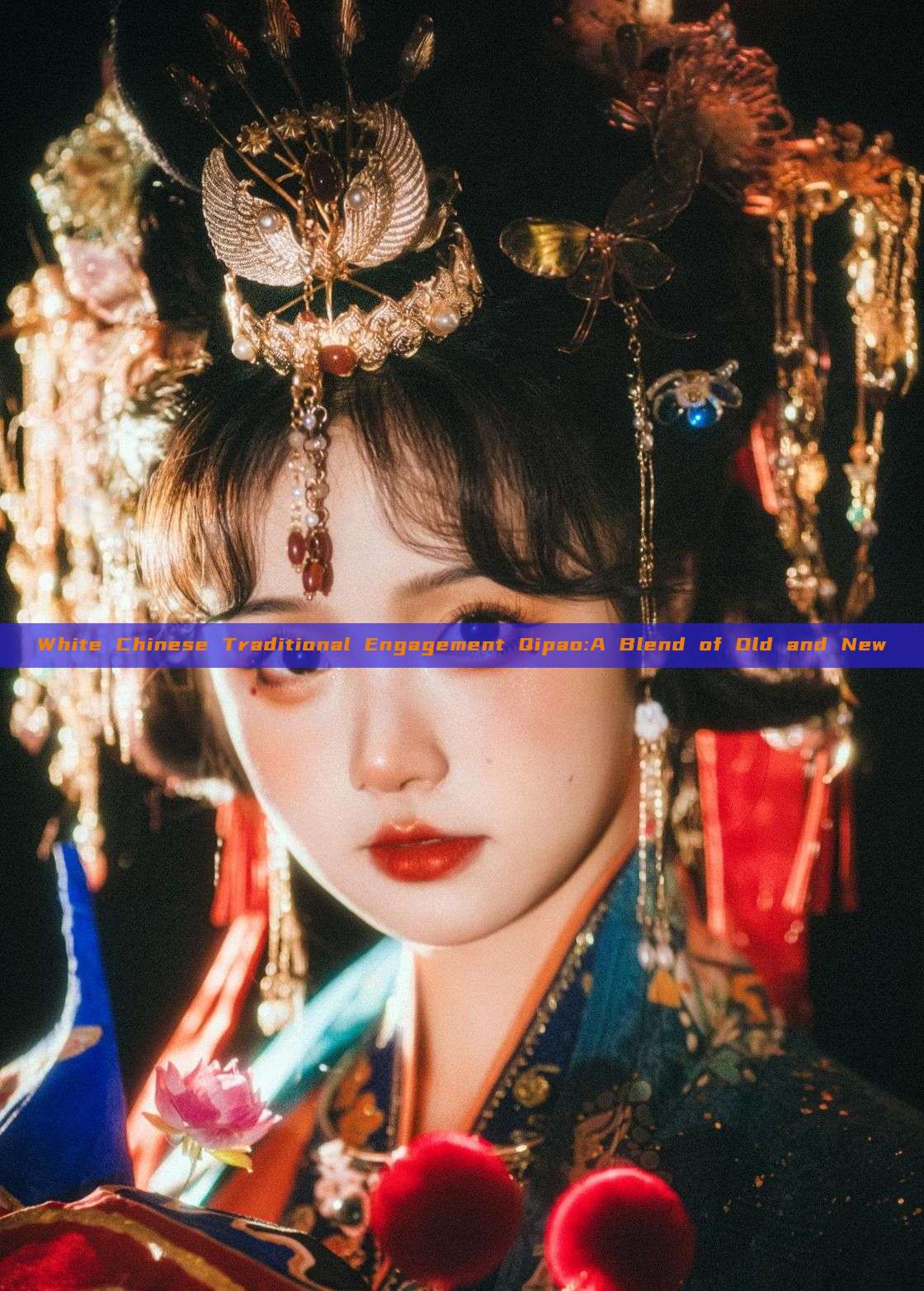 White Chinese Traditional Engagement Qipao:A Blend of Old and New White Chinese Traditional Engagement Qipao:A Blend of Old and New
