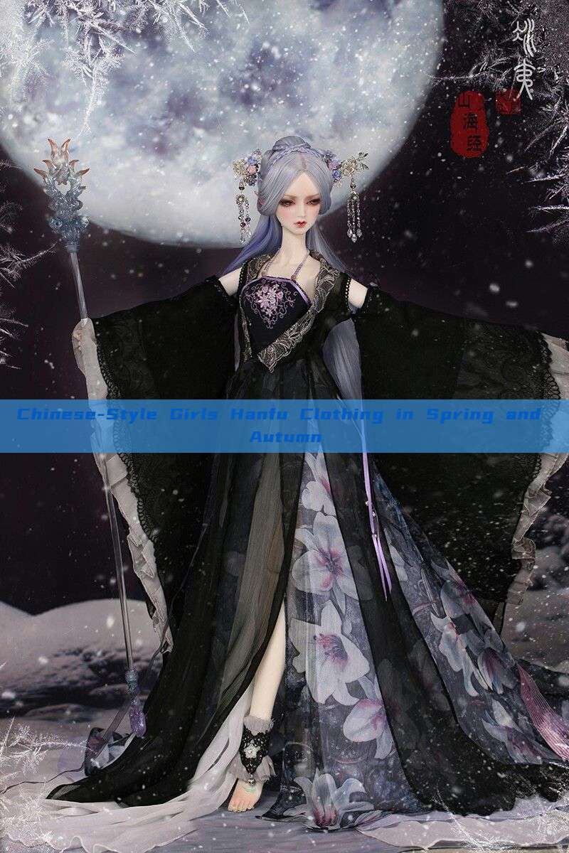 Chinese-Style Girls Hanfu Clothing in Spring and Autumn Chinese-Style Girls Hanfu Clothing in Spring and Autumn