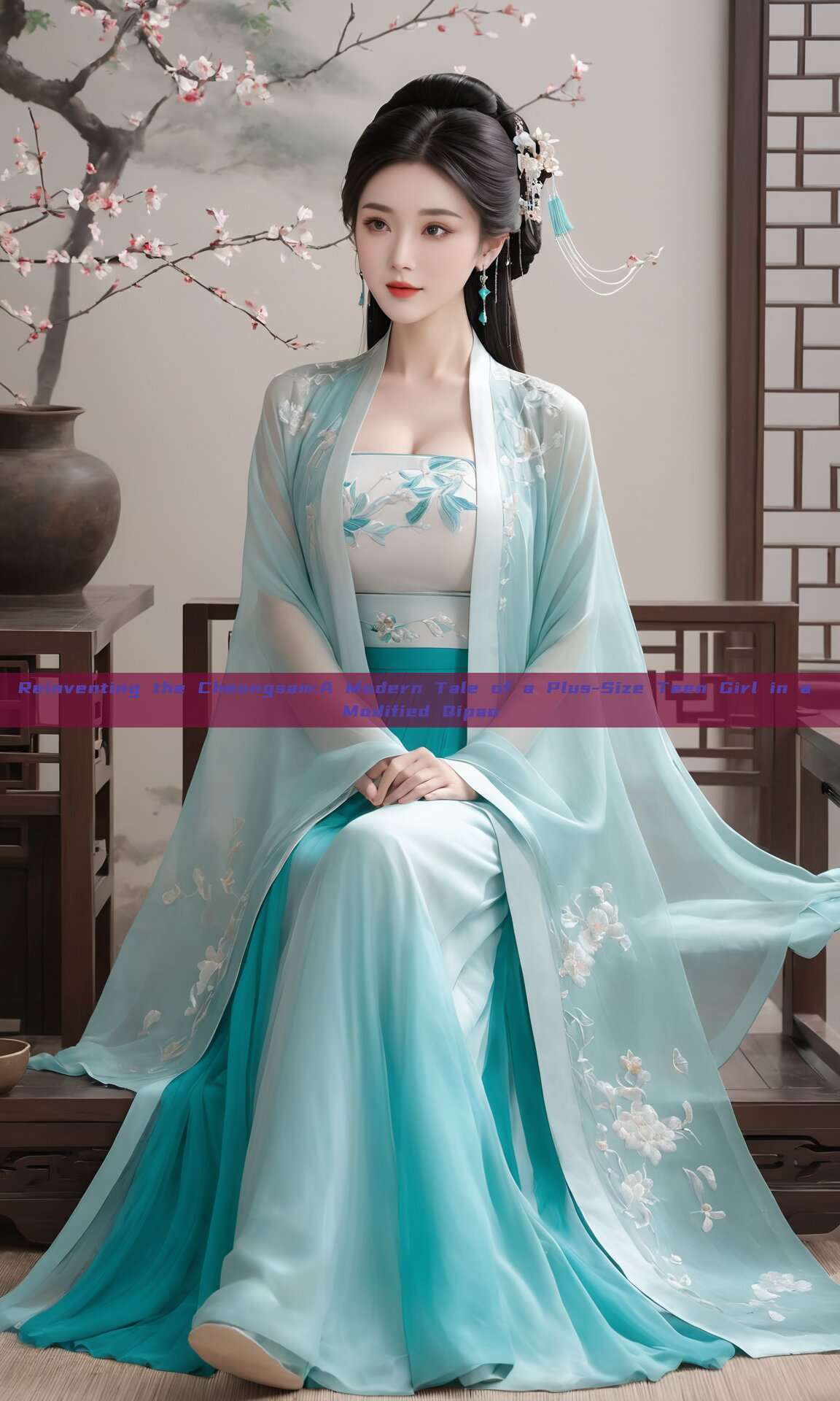 Reinventing the Cheongsam:A Modern Tale of a Plus-Size Teen Girl in a Modified Qipao Reinventing the Cheongsam:A Modern Tale of a Plus-Size Teen Girl in a Modified Qipao