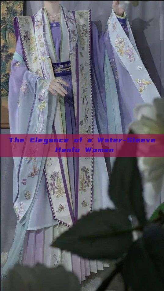 The Elegance of a Water-Sleeve Hanfu Woman The Elegance of a Water-Sleeve Hanfu Woman