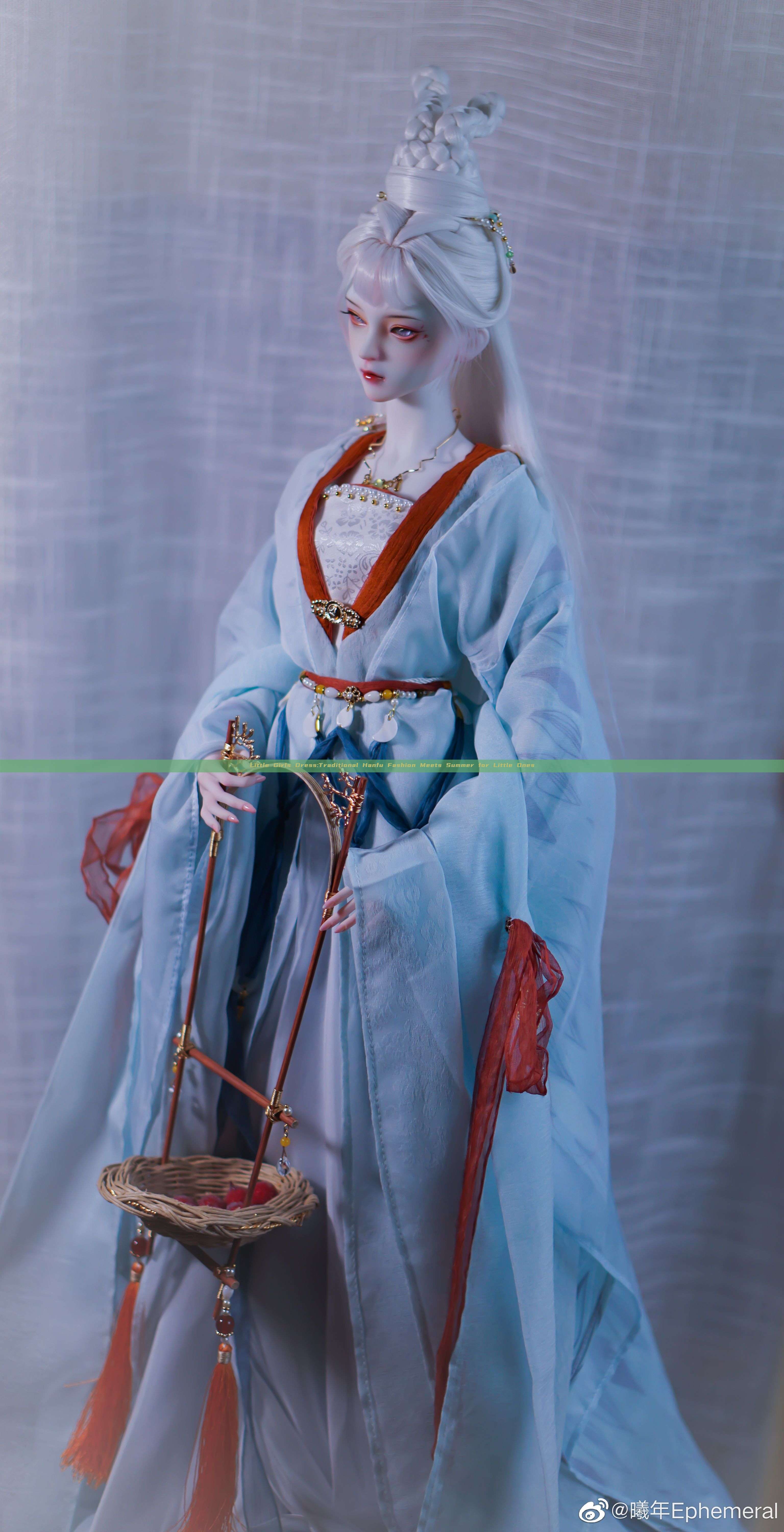 Little Girls Dress:Traditional Hanfu Fashion Meets Summer for Little Ones Little Girls Dress:Traditional Hanfu Fashion Meets Summer for Little Ones