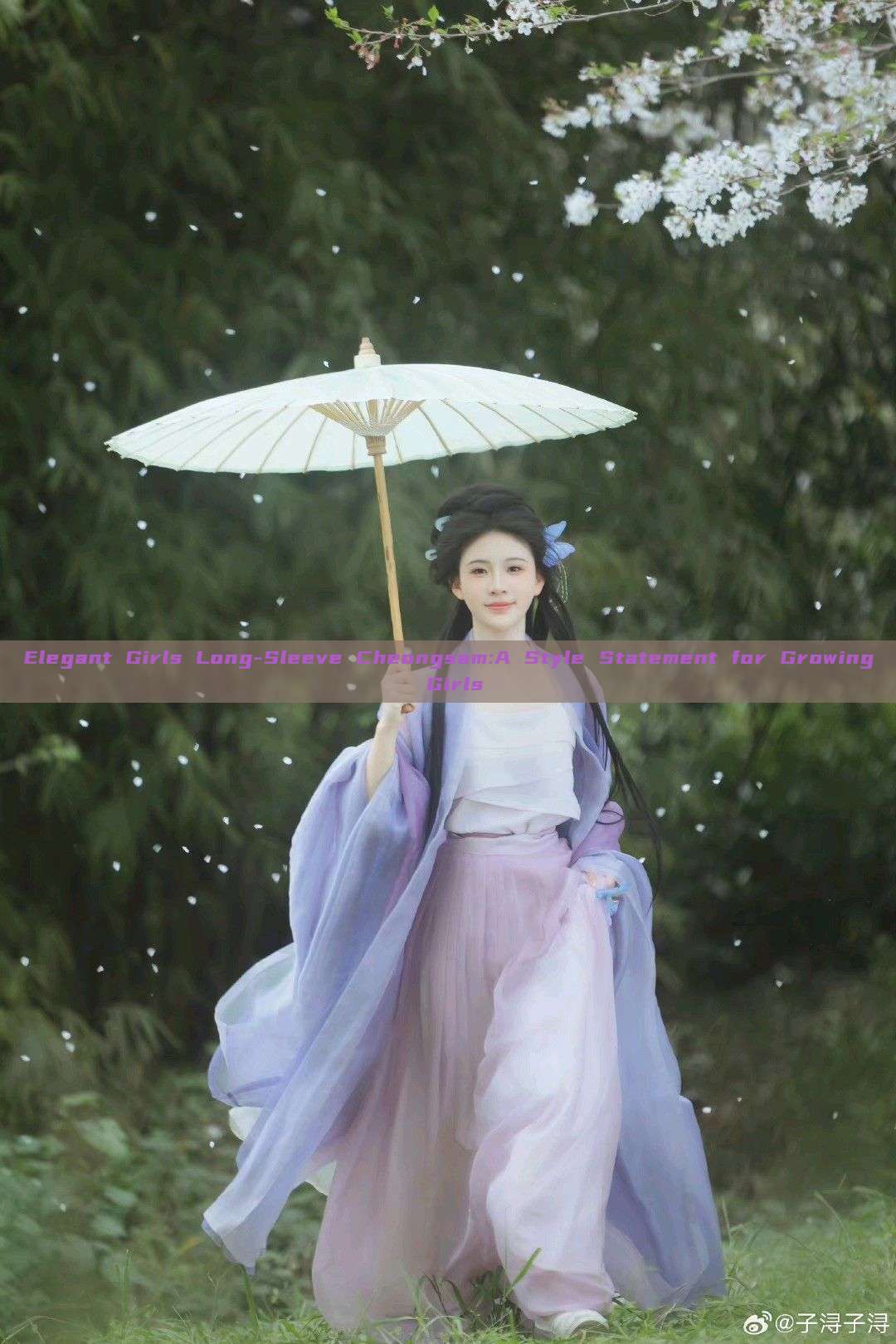 Elegant Girls Long-Sleeve Cheongsam:A Style Statement for Growing Girls Elegant Girls Long-Sleeve Cheongsam:A Style Statement for Growing Girls