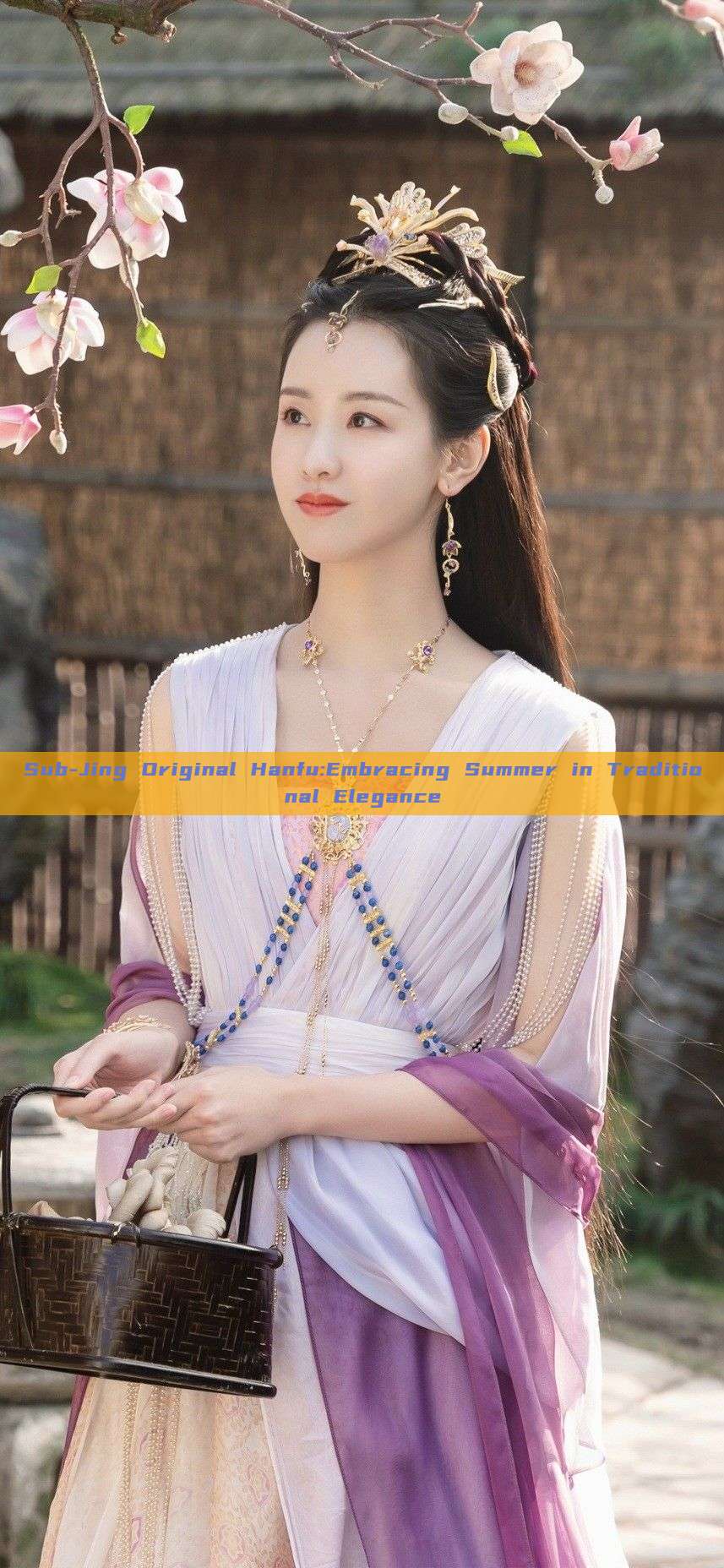 Sub-Jing Original Hanfu:Embracing Summer in Traditional Elegance Sub-Jing Original Hanfu:Embracing Summer in Traditional Elegance