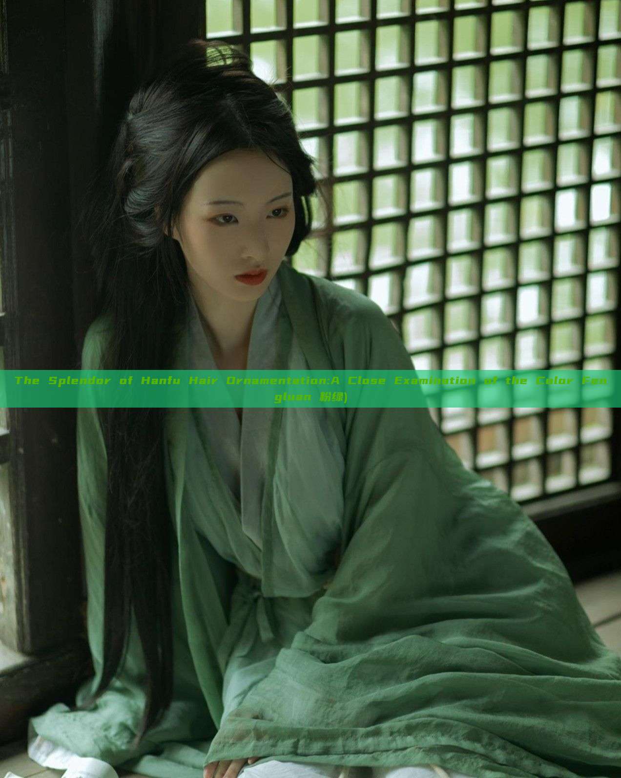 The Splendor of Hanfu Hair Ornamentation:A Close Examination of the Color Fengluan 粉绿) The Splendor of Hanfu Hair Ornamentation:A Close Examination of the Color Fengluan 粉绿)