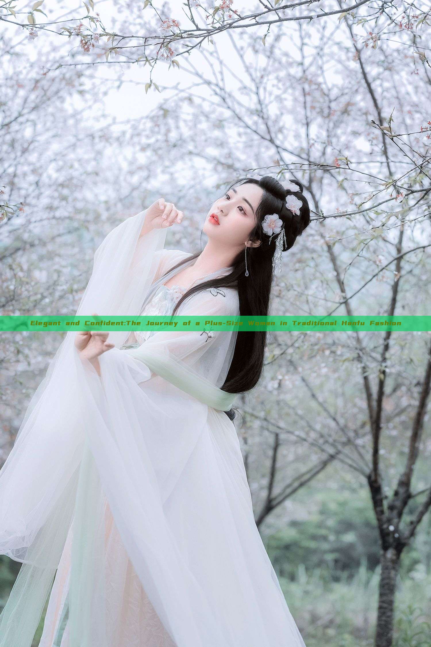 Elegant and Confident:The Journey of a Plus-Size Woman in Traditional Hanfu Fashion Elegant and Confident:The Journey of a Plus-Size Woman in Traditional Hanfu Fashion