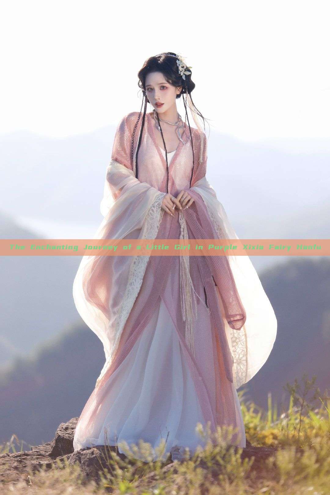 The Enchanting Journey of a Little Girl in Purple Xixia Fairy Hanfu The Enchanting Journey of a Little Girl in Purple Xixia Fairy Hanfu
