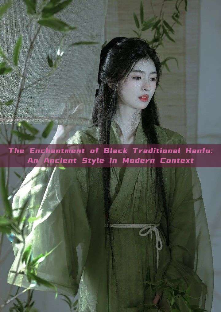 The Enchantment of Black Traditional Hanfu:An Ancient Style in Modern Context The Enchantment of Black Traditional Hanfu:An Ancient Style in Modern Context