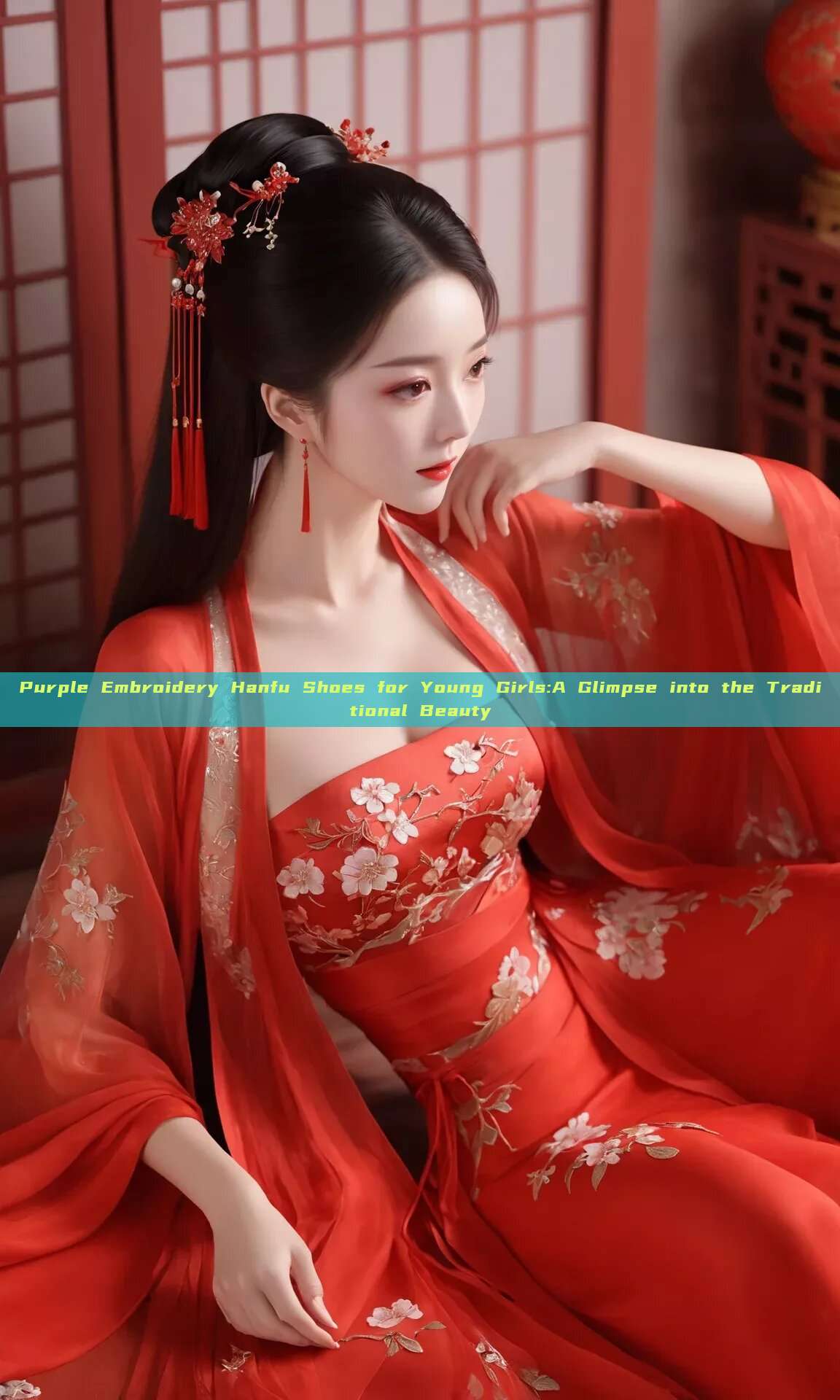 Purple Embroidery Hanfu Shoes for Young Girls:A Glimpse into the Traditional Beauty Purple Embroidery Hanfu Shoes for Young Girls:A Glimpse into the Traditional Beauty