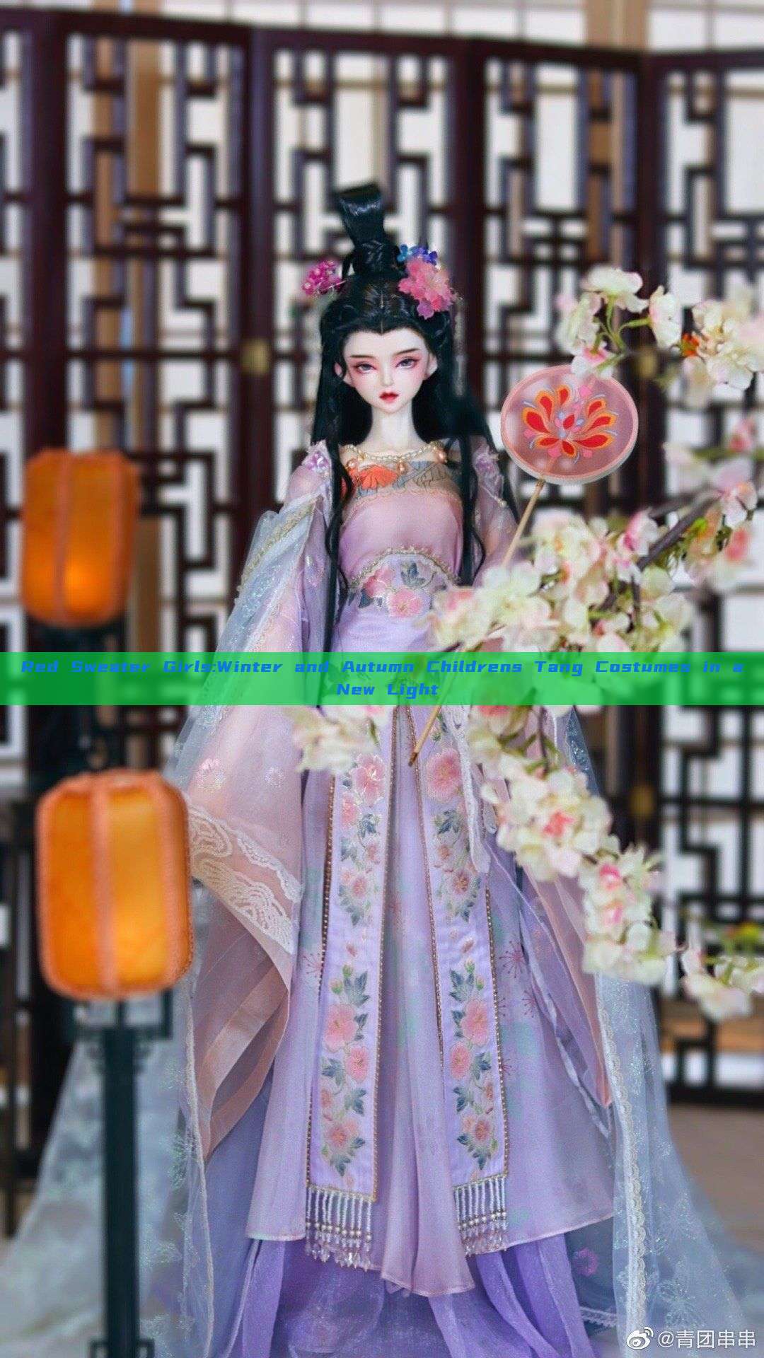Red Sweater Girls:Winter and Autumn Childrens Tang Costumes in a New Light Red Sweater Girls:Winter and Autumn Childrens Tang Costumes in a New Light