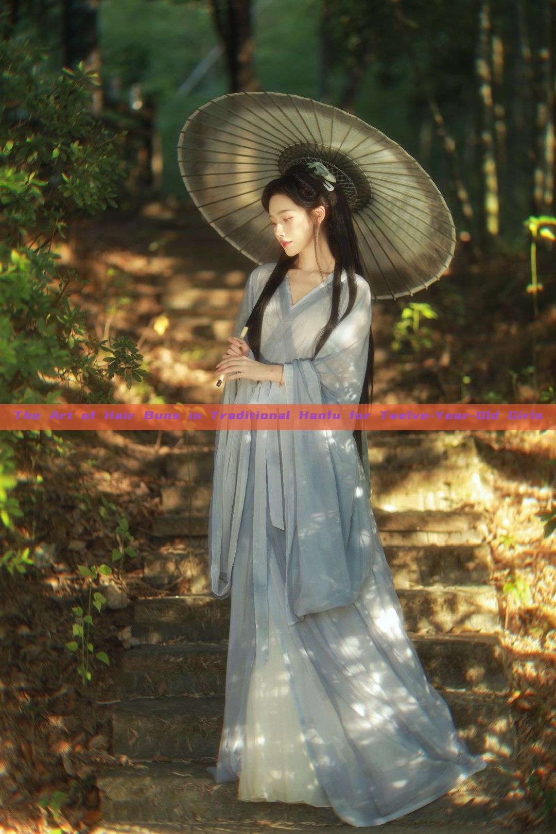 The Art of Hair Buns in Traditional Hanfu for Twelve-Year-Old Girls The Art of Hair Buns in Traditional Hanfu for Twelve-Year-Old Girls