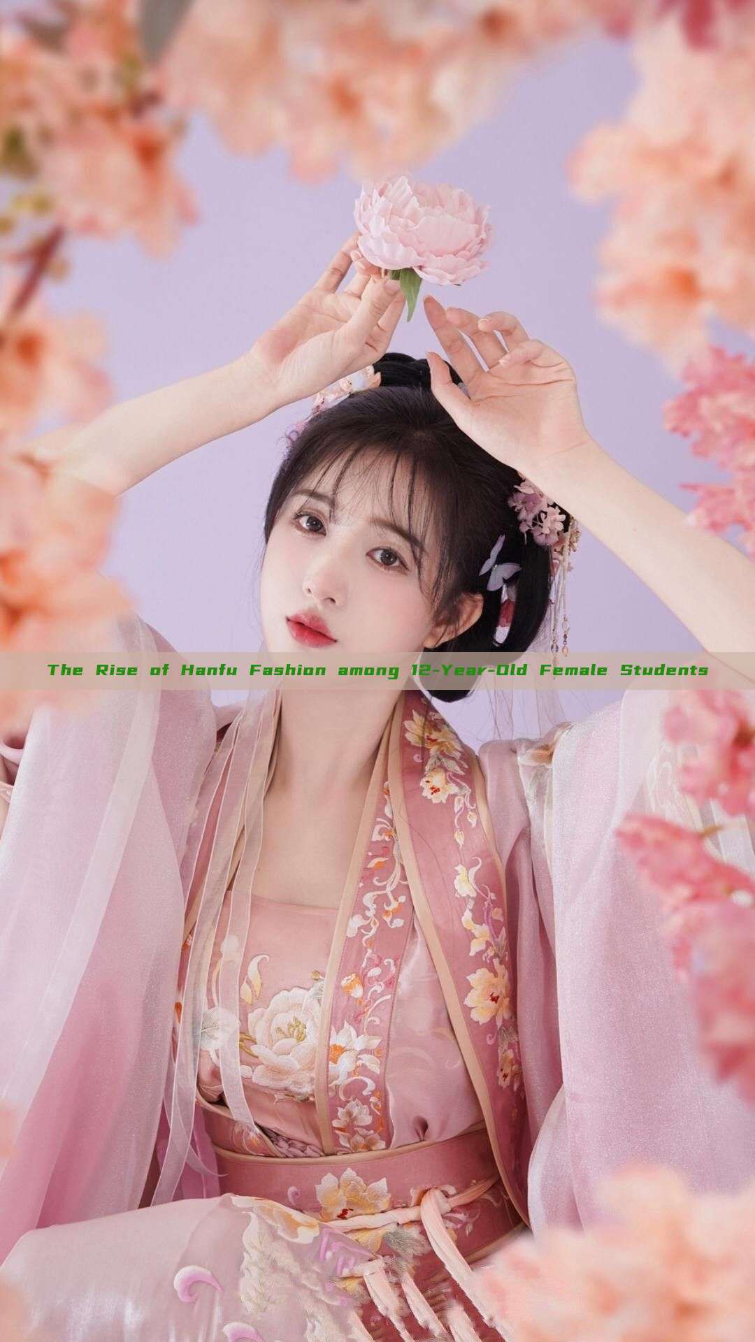 The Rise of Hanfu Fashion among 12-Year-Old Female Students The Rise of Hanfu Fashion among 12-Year-Old Female Students